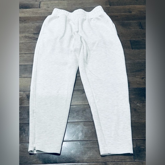 Like New Women’s Sz S Ivory Marl Varley Slim Fit Ankle Pants - Picture 4 of 12